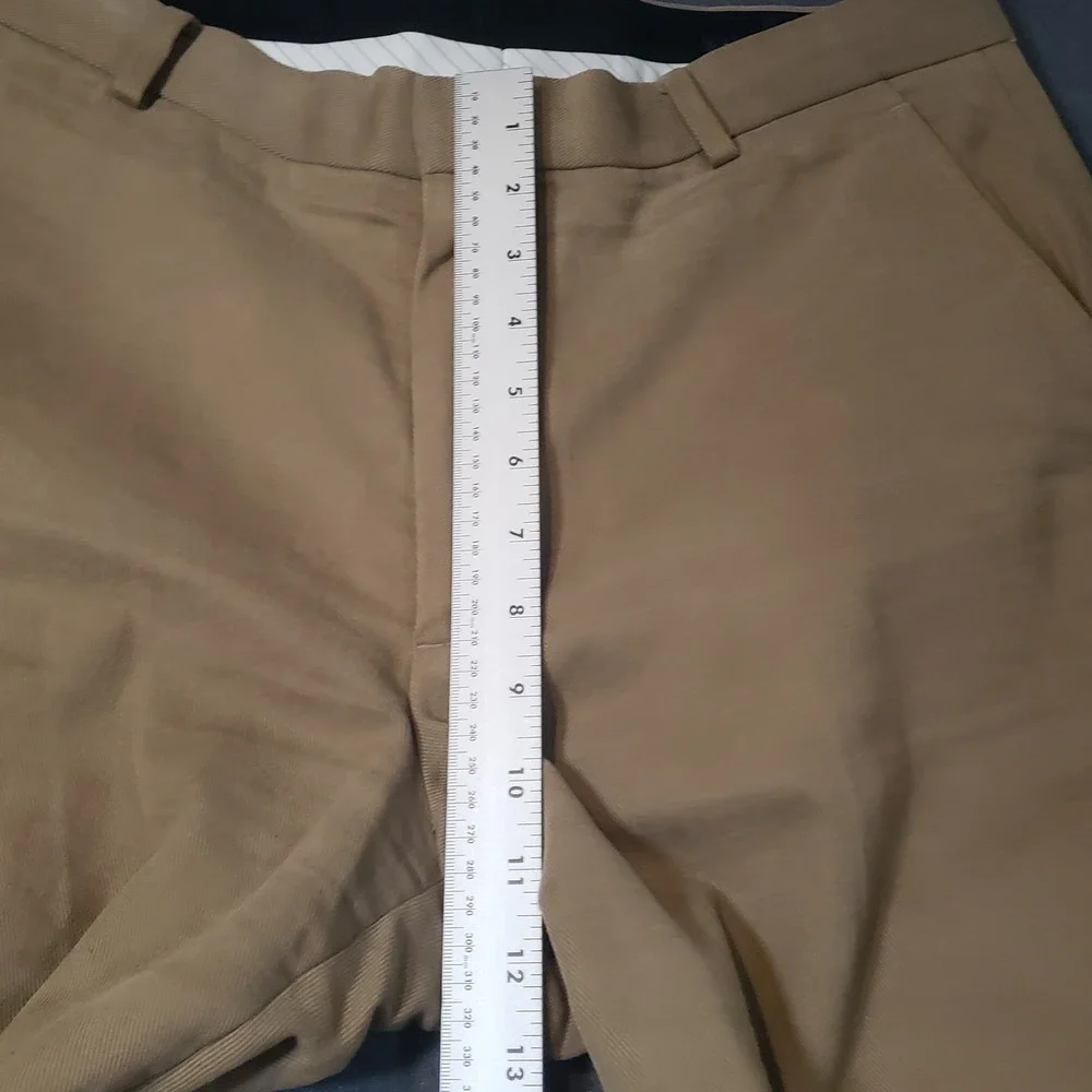 Banana Republic Dress Pants Mens 34/32 Tan Khaki Cotton Chino Straight Leg